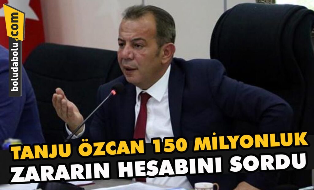 Başkan Özcan 150 milyonluk zararın hesabını sordu Başkan Özcan 150 milyonluk zararın hesabını sordu