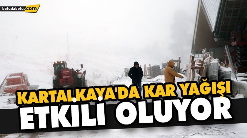 KARTALKAYA’DA KAR YAĞIŞI VE SİS ETKİLİ OLDU KARTALKAYA’DA KAR YAĞIŞI VE SİS ETKİLİ OLDU