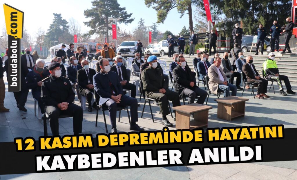 Düzce Depreminin 22. yılında anma etkinliği düzenlendi Düzce Depreminin 22. yılında anma etkinliği düzenlendi