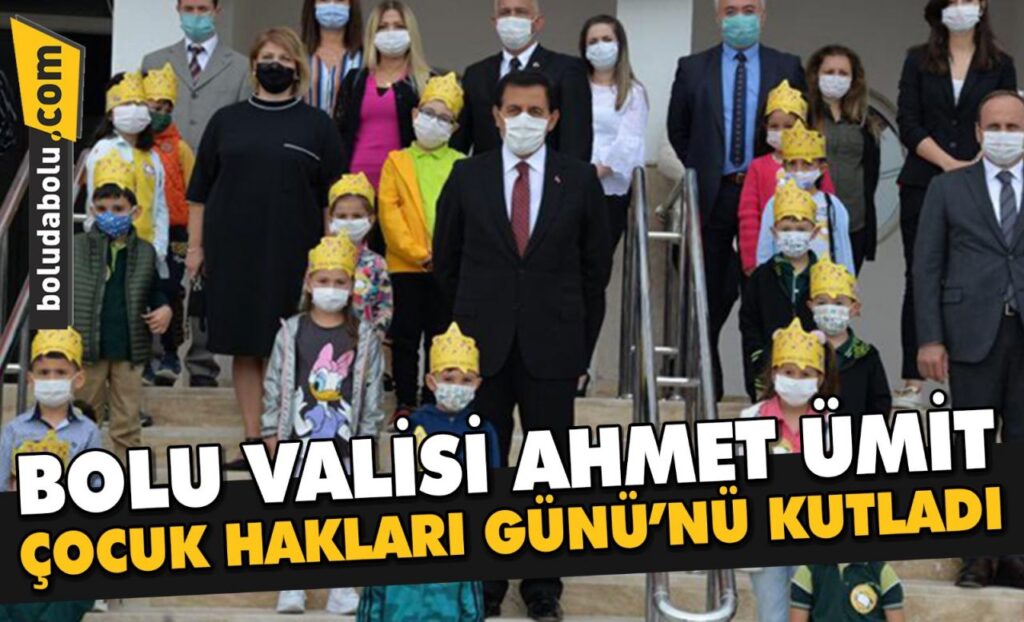 VALİ ÜMİT ÇOCUK HAKLARI GÜNÜ’NÜ KUTLADI VALİ ÜMİT ÇOCUK HAKLARI GÜNÜ’NÜ KUTLADI