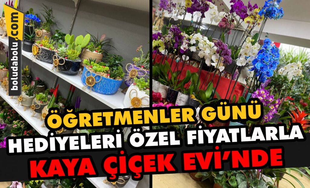 Öğretmenler Günü Hediyeleri Özel Fiyatlarla Kaya Çiçek Evi’nde Öğretmenler Günü Hediyeleri Özel Fiyatlarla Kaya Çiçek Evi’nde