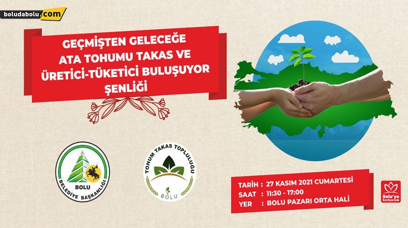 “ATA TOHUMU TAKAS ŞENLİĞİNE TÜM HALKIMIZ DAVETLİDİR” “ATA TOHUMU TAKAS ŞENLİĞİNE TÜM HALKIMIZ DAVETLİDİR”