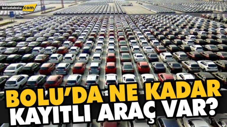 TRAFİĞE KAYITLI ARAÇ SAYISI ARTTI