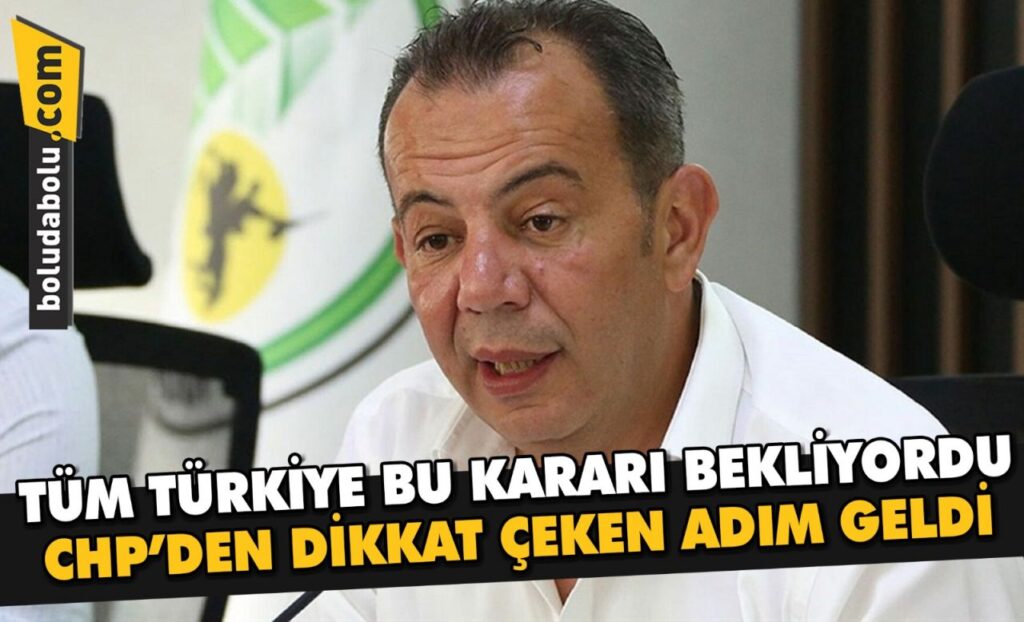 CHP’DEN DİKKAT ÇEKEN, TANJU ÖZCAN KARARI CHP’DEN DİKKAT ÇEKEN, TANJU ÖZCAN KARARI