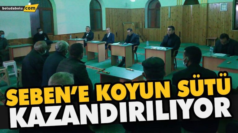 SEBEN’E KOYUN SÜTÜ KAZANDIRILIYOR