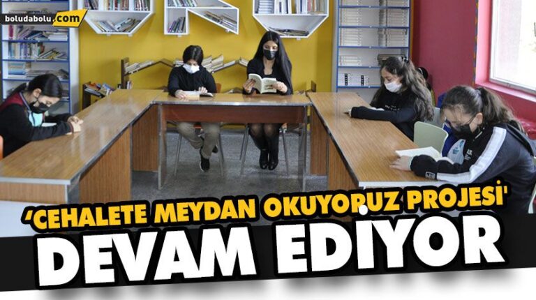 ‘CEHALETE MEYDAN OKUYORUZ PROJESİ’ DEVAM EDİYOR