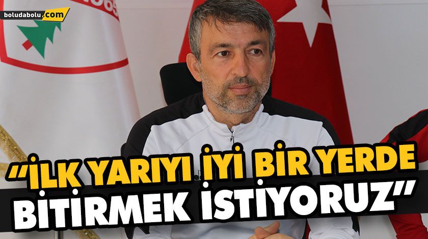 REHA ERGİNER: “İLK YARIYI İYİ BİR YERDE BİTİRMEK İSTİYORUZ” REHA ERGİNER: “İLK YARIYI İYİ BİR YERDE BİTİRMEK İSTİYORUZ”