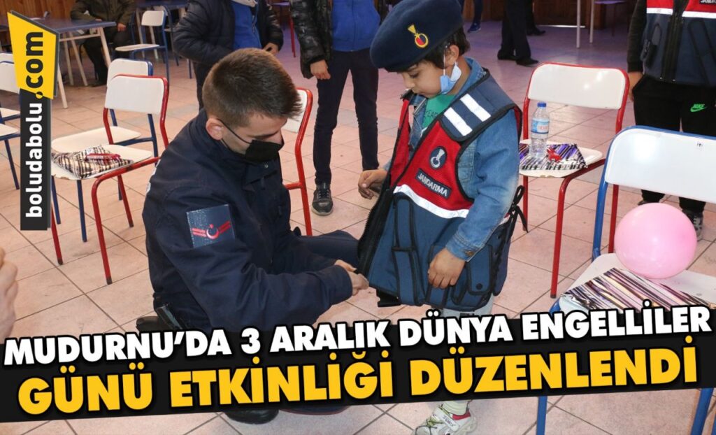 Mudurnu’da 3 Aralık Dünya Engelliler Günü etkinliği düzenlendi Mudurnu’da 3 Aralık Dünya Engelliler Günü etkinliği düzenlendi