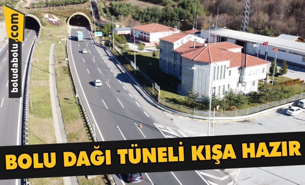“İstanbul’un Anadolu’ya açılan kapısı” Bolu Dağı Tüneli kışa hazır “İstanbul’un Anadolu’ya açılan kapısı” Bolu Dağı Tüneli kışa hazır