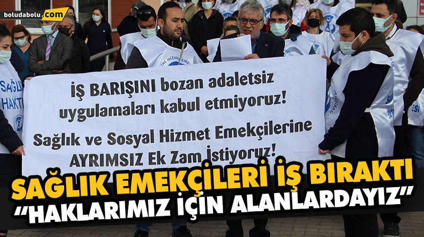 “BIÇAK KEMİKTE, BU BİR UYARI GREVİDİR” “BIÇAK KEMİKTE, BU BİR UYARI GREVİDİR”