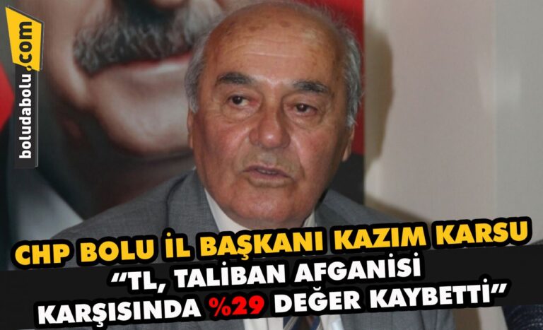 Kazım Karsu “Ülkemizdeki sorunların esas kaynağı siyasidir”
