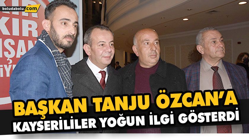 BAŞKAN ÖZCAN’A KAYSERİLİLER YOĞUN İLGİ GÖSTERDİ BAŞKAN ÖZCAN’A KAYSERİLİLER YOĞUN İLGİ GÖSTERDİ