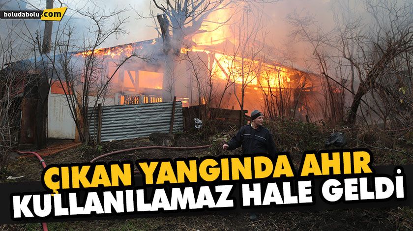 ÇIKAN YANGINDA AHIR KULLANILAMAZ HALE GELDİ ÇIKAN YANGINDA AHIR KULLANILAMAZ HALE GELDİ