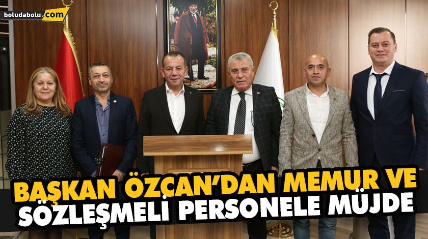 BAŞKAN ÖZCAN, SÖZÜNÜ TUTTU BAŞKAN ÖZCAN, SÖZÜNÜ TUTTU
