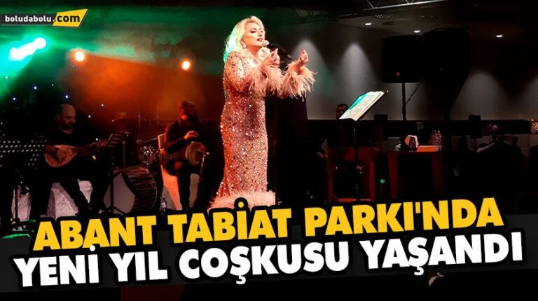 ABANT TABİAT PARKI’NDA YENİ YIL COŞKUSU YAŞANDI