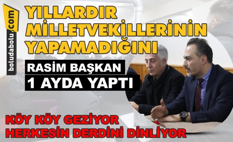 Başkan yardımcısı Özdemir her gün sahada