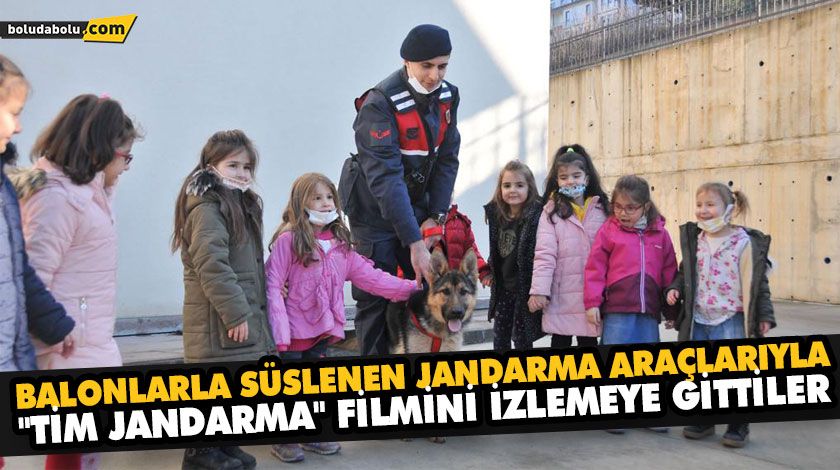 BALONLARLA SÜSLENEN JANDARMA ARAÇLARIYLA “TİM JANDARMA” FİLMİNİ İZLEMEYE GİTTİLER BALONLARLA SÜSLENEN JANDARMA ARAÇLARIYLA “TİM JANDARMA” FİLMİNİ İZLEMEYE GİTTİLER