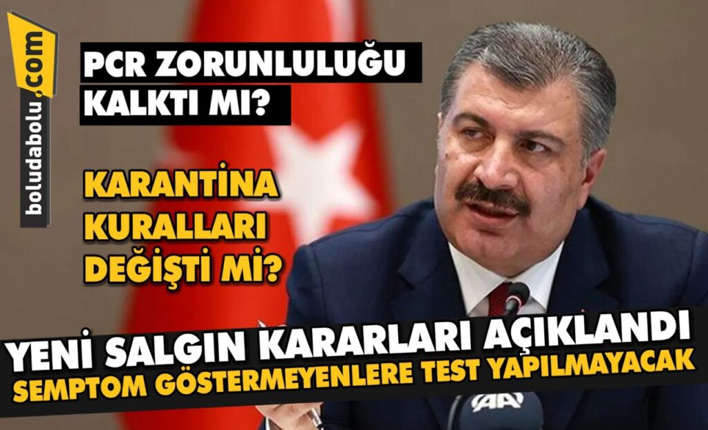 KARANTİNA KURALLARI DEĞİŞTİ Mİ? KARANTİNA KURALLARI DEĞİŞTİ Mİ?