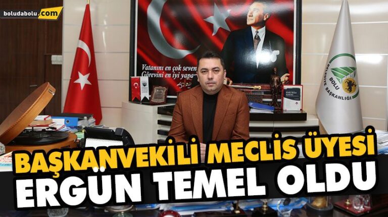 BAŞKANVEKİLİ MECLİS ÜYESİ ERGÜN TEMEL OLDU