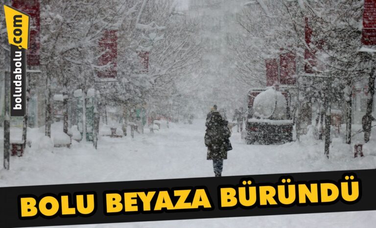 Bolu beyaza büründü