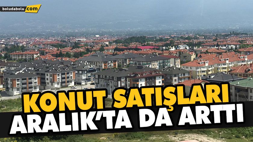 KONUT SATIŞ İSTATİSTİKLERİ AÇIKLANDI KONUT SATIŞ İSTATİSTİKLERİ AÇIKLANDI