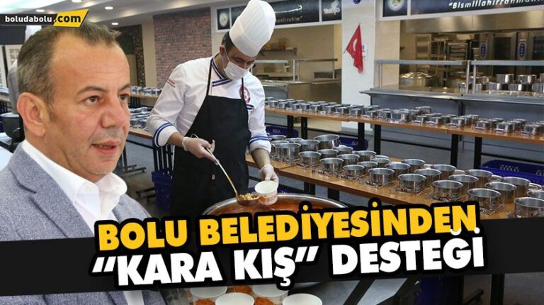 BOLU BELEDİYESİNDEN “KARA KIŞ” DESTEĞİ