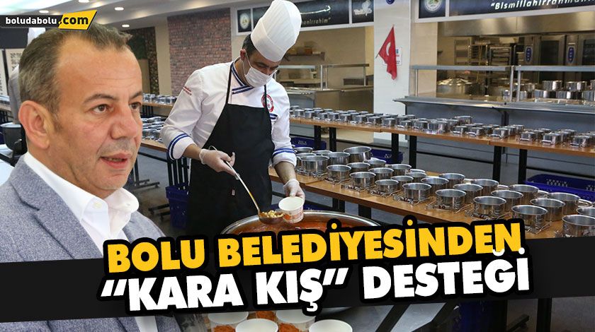 BOLU BELEDİYESİNDEN “KARA KIŞ” DESTEĞİ BOLU BELEDİYESİNDEN “KARA KIŞ” DESTEĞİ