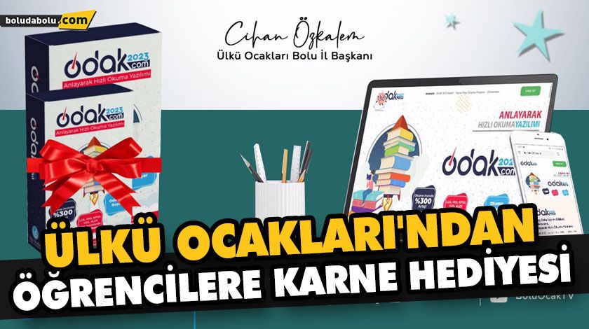 KARNE HEDİYELERİNİZ ÜLKÜ OCAKLARINDAN KARNE HEDİYELERİNİZ ÜLKÜ OCAKLARINDAN