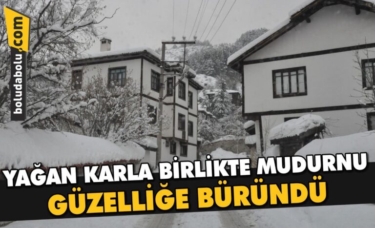 Mudurnu’dan kısa kısa
