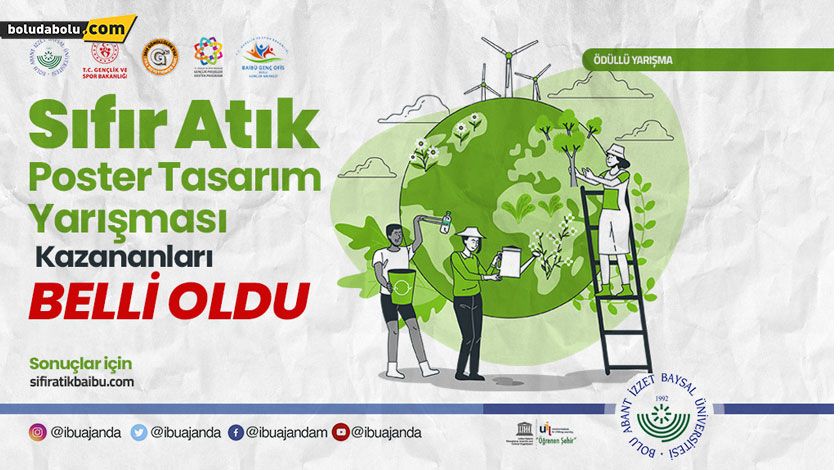 SIFIR ATIK POSTER TASARIM YARIŞMASI KAZANANLARI BELLİ OLDU SIFIR ATIK POSTER TASARIM YARIŞMASI KAZANANLARI BELLİ OLDU