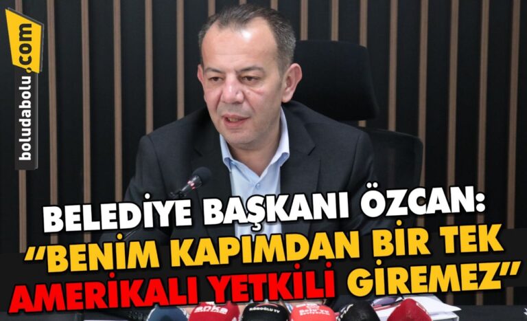 Bolu Belediye Başkanı Özcan, İmamoğlu’nun ABD ve İngiltere büyükelçileriyle görüşmesini değerlendirdi: