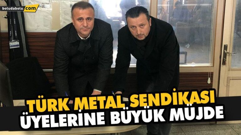 TÜRK METAL SENDİKASI ÜYELERİNE BÜYÜK MÜJDE