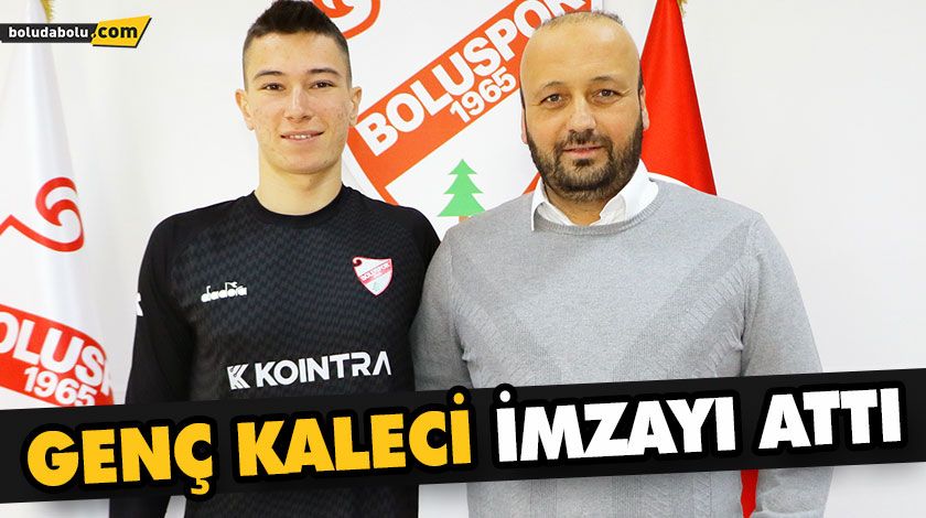 GENÇ KALECİ İMZAYI ATTI