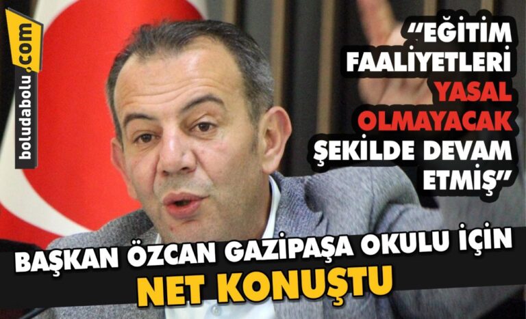 BAŞKAN ÖZCAN GAZİPAŞA OKULU İÇİN NET KONUŞTU