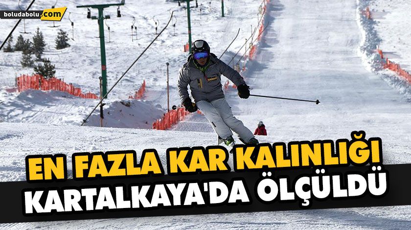 EN FAZLA KAR KALINLIĞI KARTALKAYA’DA ÖLÇÜLDÜ EN FAZLA KAR KALINLIĞI KARTALKAYA’DA ÖLÇÜLDÜ