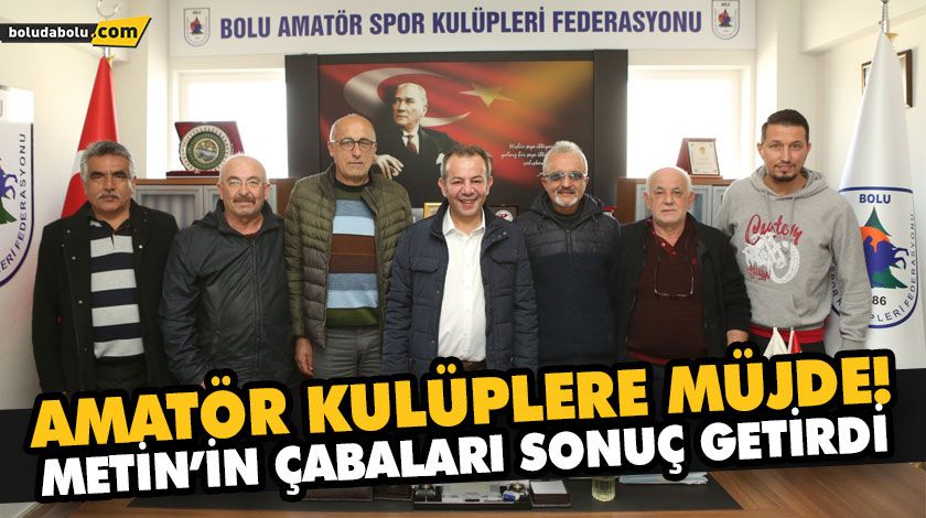 AMATÖR KULÜPLERE MÜJDE! AMATÖR KULÜPLERE MÜJDE!