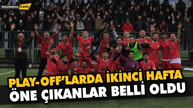 PLAY-OFF’LARDA İKİNCİ HAFTA