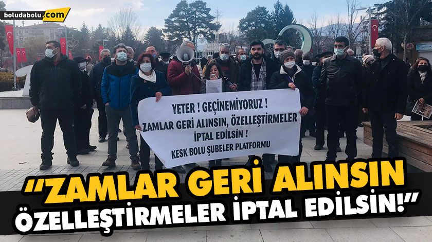 ZAMLARA KARŞI ORTAK MÜCADELE ÇAĞRISI ZAMLARA KARŞI ORTAK MÜCADELE ÇAĞRISI