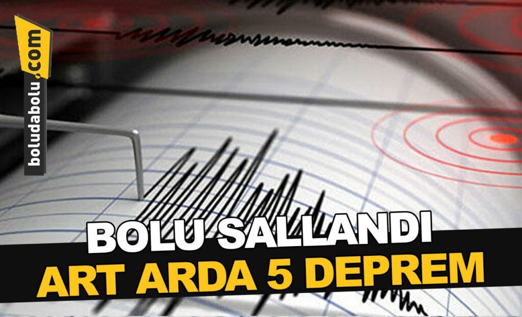 BİR BUÇUK SAATTE 5 DEPREM BİR BUÇUK SAATTE 5 DEPREM