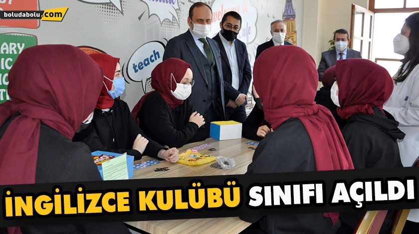 İNGİLİZCE KULÜBÜ SINIFI AÇILDI İNGİLİZCE KULÜBÜ SINIFI AÇILDI