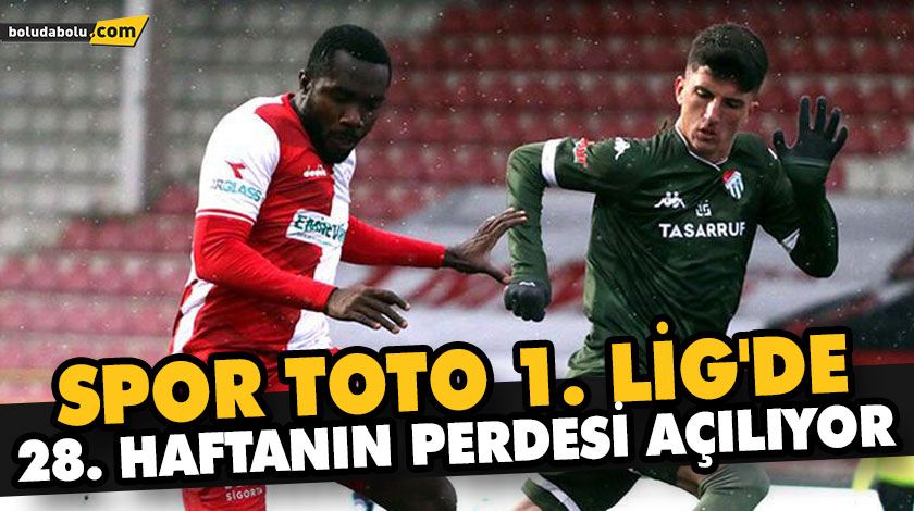 SPOR TOTO 1. LİG’DE 28. HAFTANIN PERDESİ AÇILIYOR SPOR TOTO 1. LİG’DE 28. HAFTANIN PERDESİ AÇILIYOR