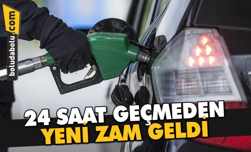 24 SAAT GEÇMEDEN AKARYAKITA YENİ ZAM 24 SAAT GEÇMEDEN AKARYAKITA YENİ ZAM