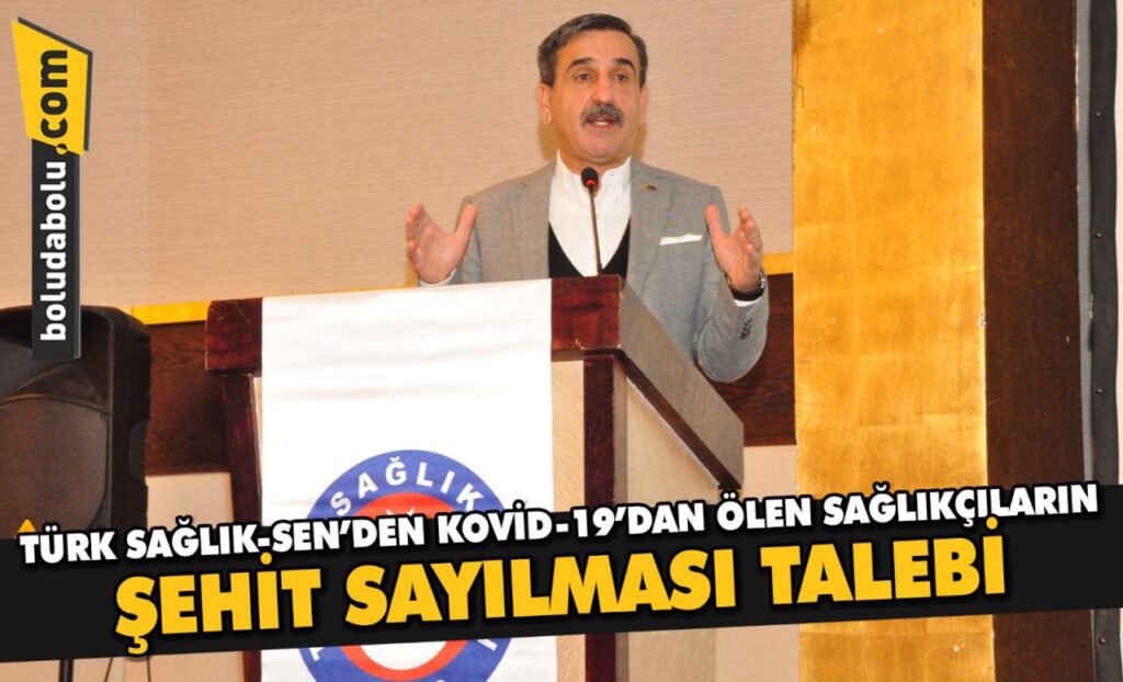 Türk Sağlık-Sen’den Kovid-19’dan ölen sağlıkçıların şehit sayılması talebi Türk Sağlık-Sen’den Kovid-19’dan ölen sağlıkçıların şehit sayılması talebi