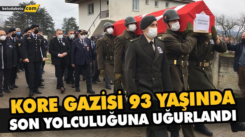 KORE GAZİSİ 93 YAŞINDA SON YOLCULUĞUNA UĞURLANDI KORE GAZİSİ 93 YAŞINDA SON YOLCULUĞUNA UĞURLANDI
