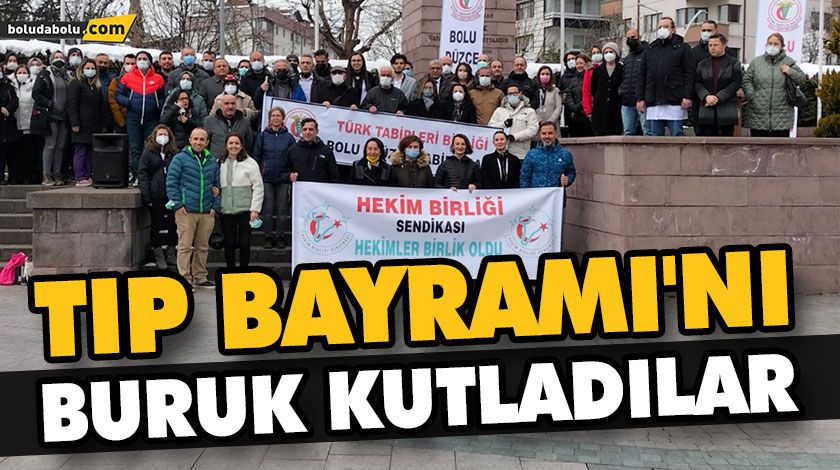 14 MART TIP BAYRAMI ÇELENK SUNMA TÖRENİ YAPILDI