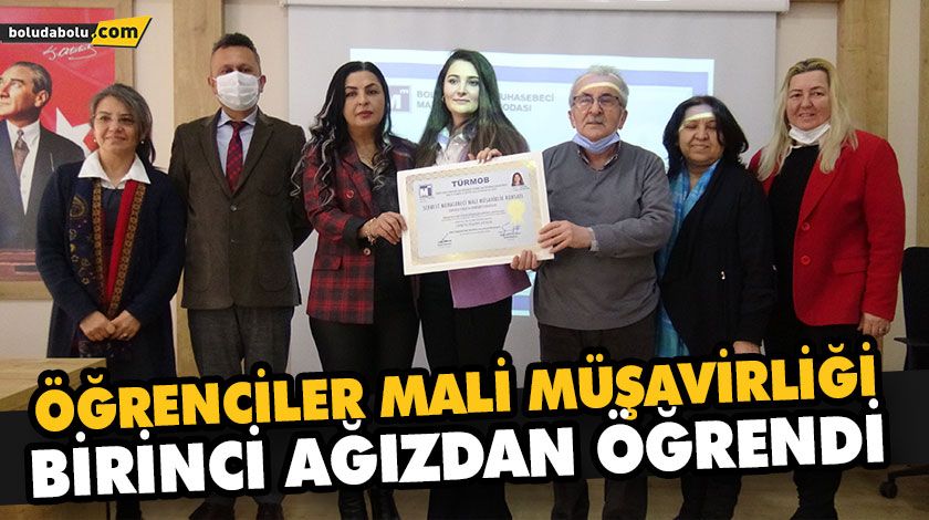ÖĞRENCİLER MALİ MÜŞAVİRLİĞİ BİRİNCİ AĞIZDAN ÖĞRENDİ ÖĞRENCİLER MALİ MÜŞAVİRLİĞİ BİRİNCİ AĞIZDAN ÖĞRENDİ