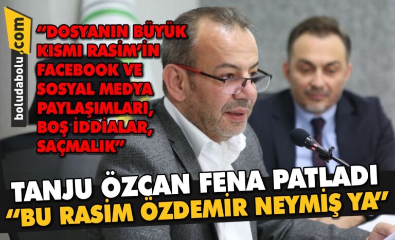 TANJU ÖZCAN İDDİALARA CEVAP VERDİ