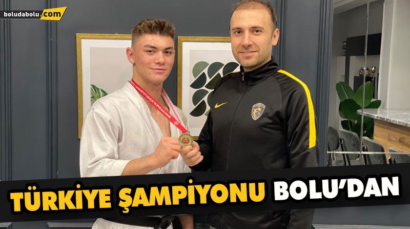 TÜRKİYE ŞAMPİYONU BOLU’DAN TÜRKİYE ŞAMPİYONU BOLU’DAN
