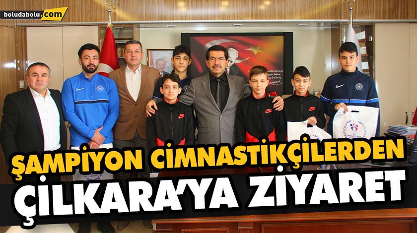ŞAMPİYON CİMNASTİKÇİLERDEN ÇİLKARA’YA ZİYARET ŞAMPİYON CİMNASTİKÇİLERDEN ÇİLKARA’YA ZİYARET