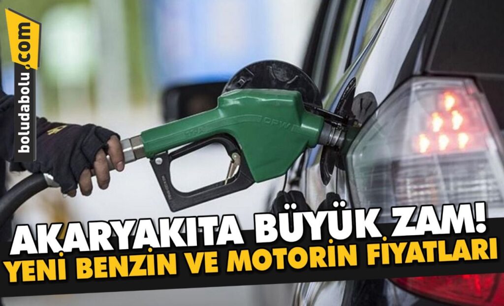 Benzin ve motorine bir zam daha Benzin ve motorine bir zam daha